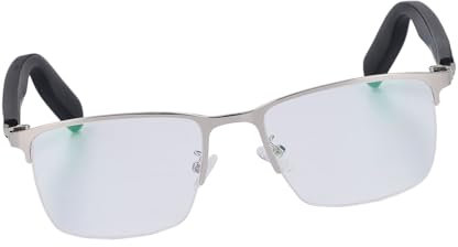 Annadue Smart Brille, Stilvolle Open Ear Smart Brille für Damen und Herren, IP67 wasserdichte Bluetooth Audiobrille mit Mikrofonen, Lautsprechern, Touch Sprachsteuerung, Musikanruf