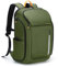 Ponhog Mochila Portátil para Hombre 17.3 Pulgadas - Mochila de Negocios Antirrobo Impermeable 900D con Gran Apertura 180°, Capacidad 30L para Viaje, Trabajo, Commuting, Verde