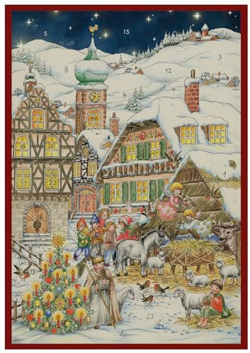 Adventskalender Weihnachten im Dorf