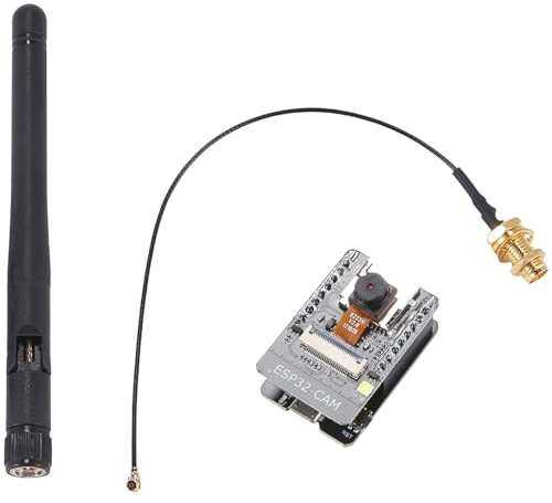 Bamberg WiFi-Bluetooth-Kit ESP32 Seriell zu WiFi-Webcam ESP32-CAM-Entwicklungsboard mit Antennenmodul Einfach zu Verwenden