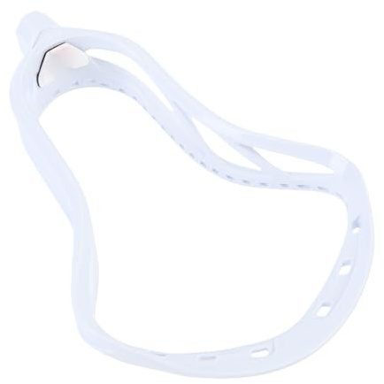 Greensen Tête de Crosse de Lacrosse Non Lacée, Tête de Bâton de Lacrosse en Nylon pour Entraînement de Compétition, Installation Facile (White)
