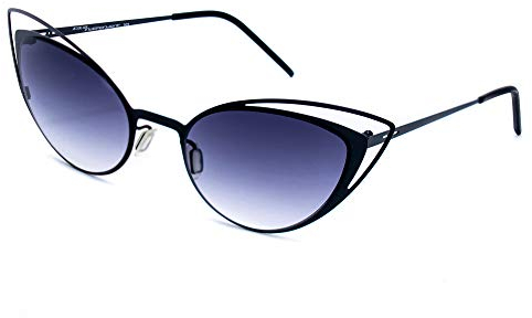 Italia Independent Damen 0218-009-071 Sonnenbrille, Schwarz (Negro), 52