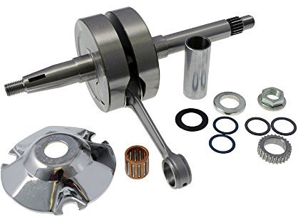 POLINI BIG Evolution Albero Motore 85 mm/13 mm per Piaggio Quartz 50 DT LC, Zip