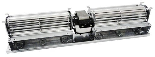 Easyricambi Motor ventilador tangencial doble estufa de pellets 25 W 2 x 240 x 40 mm Italy 119804