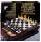 Spin Master Games 10 Family Games Set in Wood Cabinet Age 6+