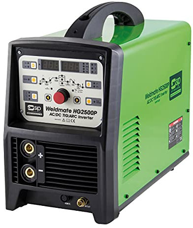 SIP 05770 Weldmate HG2500P AC/DC TIG/ARC Inverter Welder with Pulse