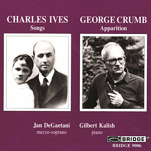 Ives: 9 Songs / Crumb: Apparition