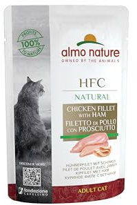almo nature HFC Natural Hühnerfilet mit Schinken, 24er Pack (24 x 55 g)