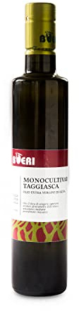 100% Taggiasca Olivenöl Extra vergine Monocultivar Ligure 0,5L, Premium Qualität