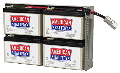 ABC RBC11 Sealed Lead Acid (VRLA) 17000 mAh 12 V Akku wiederaufladbar – Akkus (17000 mAh, Sealed Lead Acid (VRLA), 12 V, Schwarz)