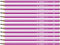 STABILO - Dreikant-Schulbleistift - Trio Bleistift in pink - 12er Pack - Härtegrad 2B