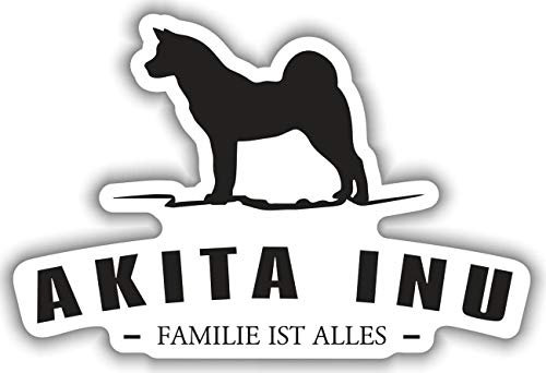 Aufkleber Akita Inu wetterfester