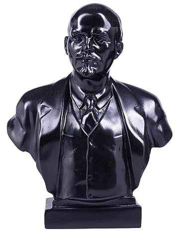 danila-souvenirs Sowjetischer russischer Leader Wladimir Lenin Stein Büste Statue Skulptur 18 cm