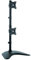 StarTech.com Soporte Vertical de Acero de Servicio Pesado para dos Monitores - Base Ajustable VESA para Pantallas de hasta 27 Pulgadas