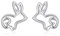 Belons Hase Ohrstecker Mädchen 925 Sterling Silber Häschen Ohrringe Damen Ohrstecker Ohrschmuck Kinder