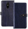 YLYT Flip Case Etui Blau Leder Tasche Schutz Hülle Für TP-Link Neffos X1 Max 5.5 inch Handy Horizontale Standfunktion Magnetverschluss Strapazierfähiger Cover