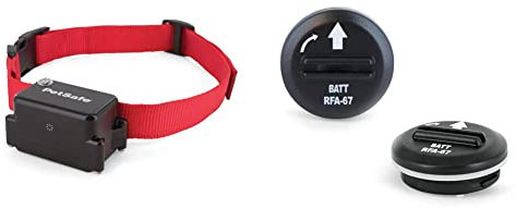 PetSafe, Collier supplémentaire pour Chien têtu ou Gros Chien & Lot de 2 Piles RFA-67 (6V) - Compatible Collier de Dressage, Anti-Aboiements et Anti-Fugue pour Chien (PBC19-10765, PDBC-300-20)