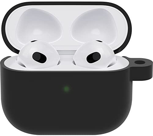 OtterBox Soft Touch Schutzhülle für Apple AirPods (3. Generation), Schwarz