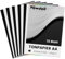 VGOODALL 72 Blatt Tonpapier A4 250 g/m², 36 Blatt Weiß und 36 Blatt Schwarzes Papier Fotokarton für Scrapbooking, Gestalten von Karten, Basteln
