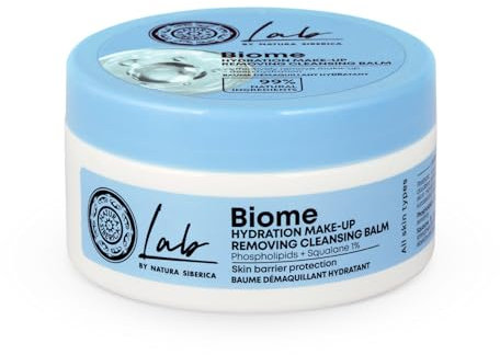 LAB BIOME Hydration Reinigungsbalsam - Feuchtigkeitsspendender Make-up-Entferner mit Mandelöl, Traubenkernöl & Moltebeeren - Sanfte Reinigung & Pflege - 100 ml