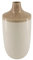 DKNC - Vase Darwin - Keramik - 18x18x36 cm - Beige