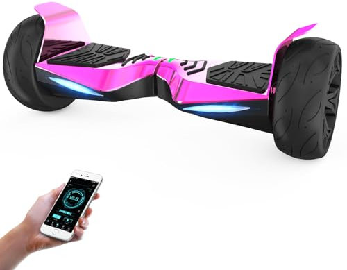 8,5” Off-Road Hoverboards mit Dual-Motor, 36V 4,4Ah Hochleistungsbatterie, Bluetooth-Lautsprecher und App, Ideal für Kinder und Jugendliche