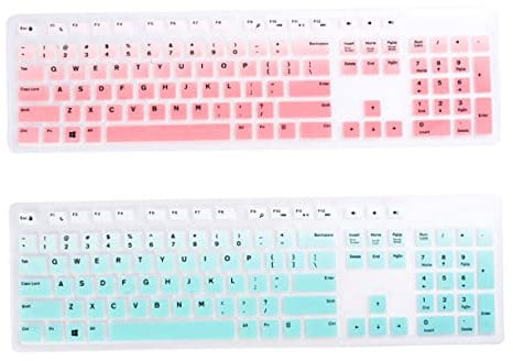 SHINEOFI 2Stücke Silikon Tastatur Haut Schutzfolie wasserdichte Tastaturabdeckung für Kbp Kbt Ultra Dünn Staubdicht Tastaturschutz
