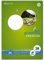 Staufen Green Heft - DIN A4, Lineatur 28 (5mm kariert mit Randlinien), 16 Blatt, premiumweißes 90g/m² Recyclingpapier, runde Ecken verhindern „Eselsohren“, 1 Stück
