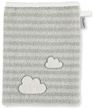 Sterntaler Waschhandschuh Schaf Stanley, Größe: 21 x 15 cm, Grau