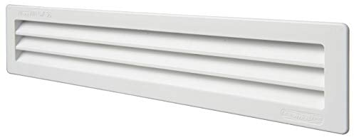 la Ventilazione P30R306B Griglia di Ventilazione Rettangolare Bianco, Dimensioni 305X60 Mm