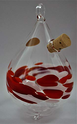 Obstfliegenfalle (rot-weiß) zum Stehen und hängen