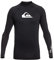 Quiksilver - All Time Rashguard Surf Tee für Männer - Anthracite - S