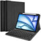ProCase Keyboard Case for iPad Air 11-inch (M3/M2) 2025/2024 / iPad Air 5/4 10.9 2022 2020 Case with Magnetically Detachable Wireless Keyboard -Black