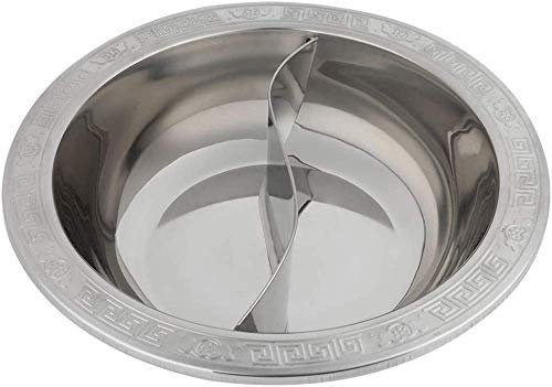 CLQ Hot Pot - Cooking Pot, Stainless Steel Split Thick Hot Pot