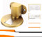 Stainless Steel Magnetic Door Stopper Adjustable Door Holder Non-Punch Sticker Water-Proof Door Stop Furniture Door Hardware-Spain,884 Yellow Bronze