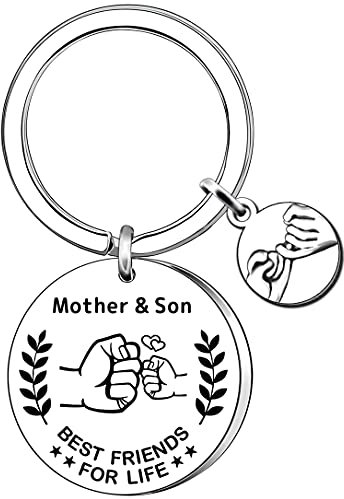 AMZQ Mum Gifts from Son Mum Birthday Gifts Keyring Christmas Mother's Day Gifts