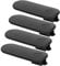 PUSOKEI Belt Clip for Walkie Talkie, 4 Pack Replacement Radio Belt Clip for TLKR T60 T80 T80E and Other Radios (Black)