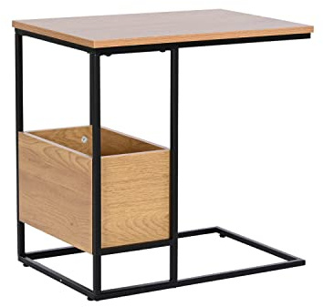 DKD Home Decor Beistelltisch, MDF-Holz, Metall, Standard