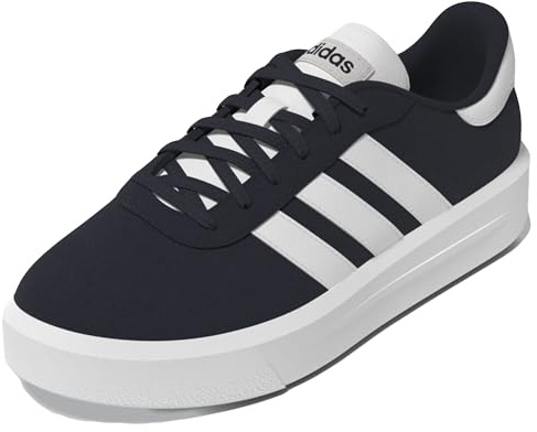 Adidas Damen Court Silk Shoes, Legend Ink/Cloud White/Cloud White, 38 EU
