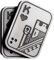 OBEST Fidget Toys Metal Slider Poker, Juguete Deslizante Magnético EDC Metal Poker para Aliviar Estrés y Ansiedad, Juguete Sensoriales para Autismo y Tdah, Juguetes Escritorio Oficina Adulto