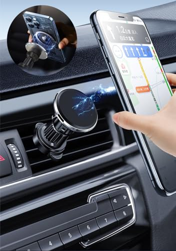 QUEMISS Porta Cellulare Auto Car Phone Holder For Metal Hook Supproto Telefono Auto Strong Aspirvent Cell Holder Mount Compatibile Con Tutti Gli Smartphone iphone, Huawei, Xiaomi Samsung