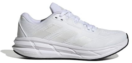 adidas Questar 3 Running Shoes, Zapatillas para Correr Mujer, Cloud White/Cloud White/Core Black, 40 EU
