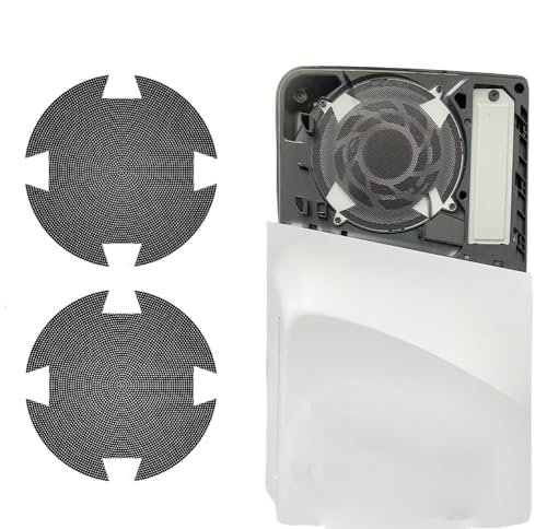 BeisDirect Nouveau écran anti-poussière pour console PS5 Slim pour PS5 avec trou de refroidissement fin anti-poussière et anti-saleté, 2 pièces., housse anti-poussière