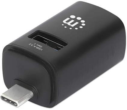 MANHATTAN 3-Port USB 3.0/2.0 USB-C Stecker auf 3xA-Buchse