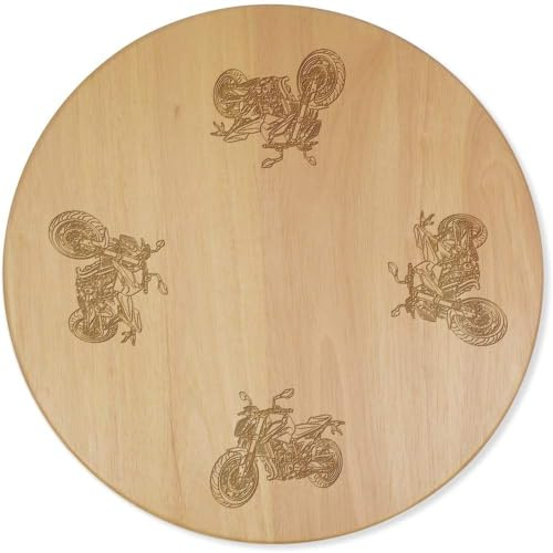 Azeeda 'Dirtbike Motorcycle' Lazy Susan Rotating Turntable (LA00022443)