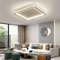 Mikeru Quadratische Warmweiße Deckenleuchte 60cm, Badezimmer LED-Leuchten Decke 3000K Wohnzimmer Deckenleuchten Schlanke Bündige Große LED Ultra Deckenleuchte für Büro, Küche