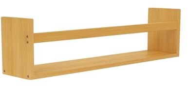 THINIA HOME Wandregal aus Bambus, 14 x 57 x 10 cm