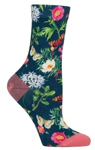 SockShop RHS Royal Horticultural Society Women's Socks - Fruit, Floral & Botanical Patterned Socks, Bright & Colourful, Gift for Gardeners, 1 Pair Size 4-8