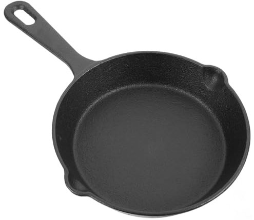 Supvox Gusseiserne Pfanne Mini-eierkocher Kleine Pfanne Cookie-pfanne Eierbratpfanne Antihaft Kleine Bratpfanne Für Eier Mini-eierbratpfanne Kochutensilien Pizzapfanne Pfannen Black Eisen