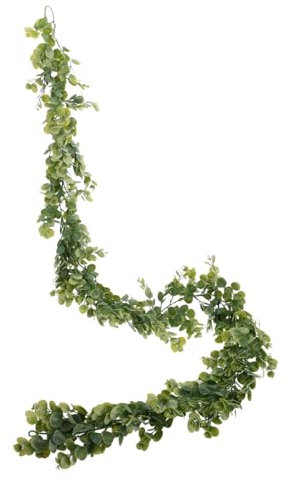 VINTORKY Faux Eucalyptus Vine Artificial Plant for Home and Wedding Decoration Realistic Greenery for Wall Hanging Pergola and Events Decorative Imitation Vine